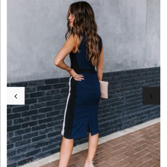 KOKO+MASON Color Block Dress NWT - Picture 2 of 7